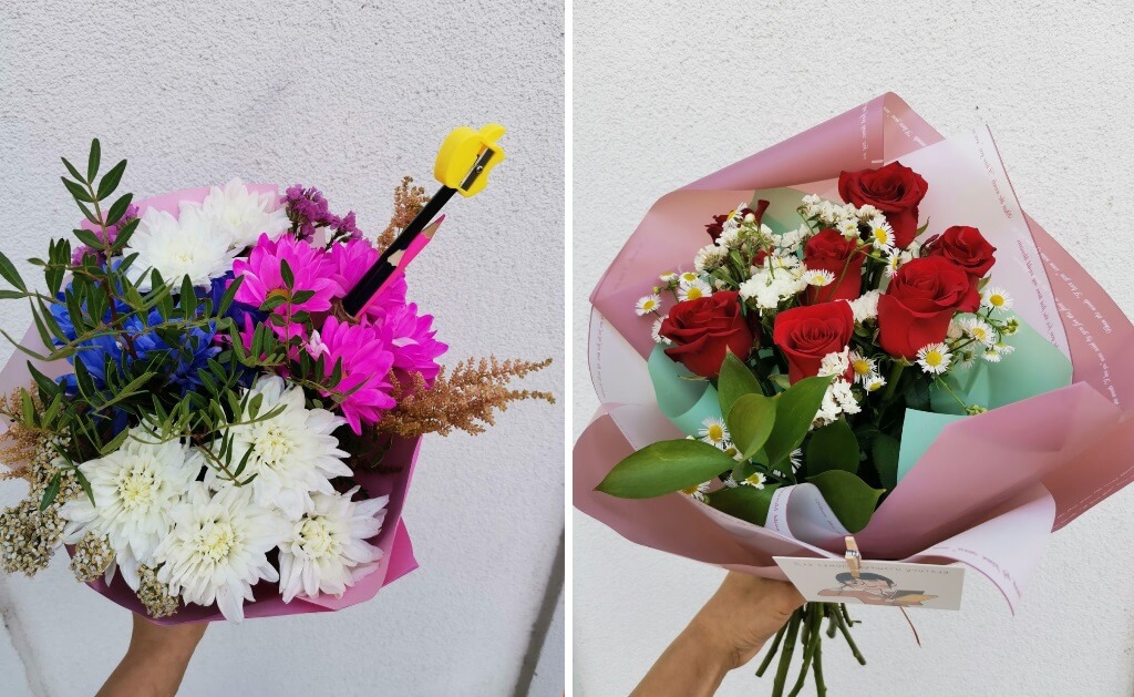 купить букет цветов на 1 сентября в Барановичах